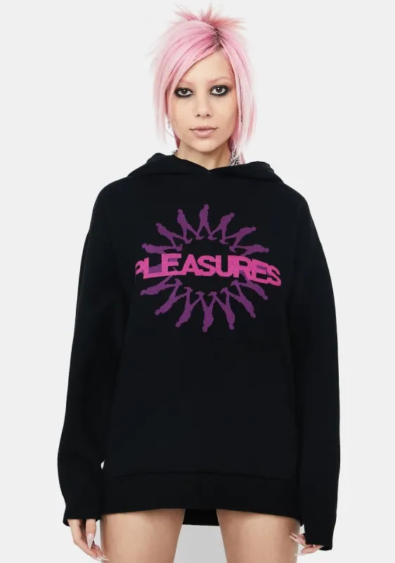Passion Knit Sweater Hoodie sold by Dolls Kill