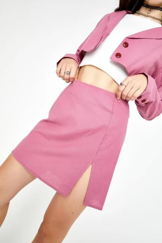 Cassis Sheny Mini Skirt sold by Dolls Kill