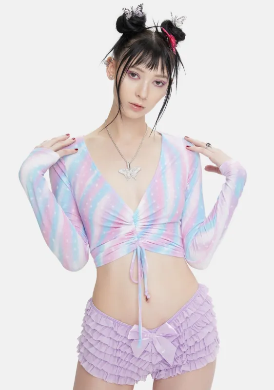 Casually Cute Long Sleeve Top sold by Dolls Kill