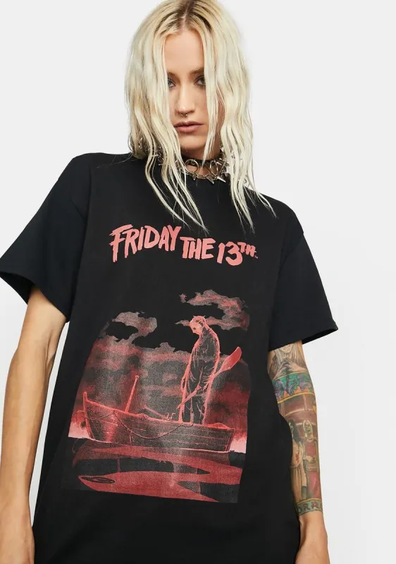 Friday The 13th Boat Graphic Tee sold by Dolls Kill
