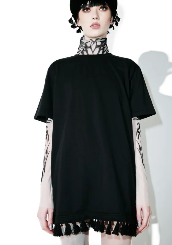 Tassels Tee sold by Dolls Kill