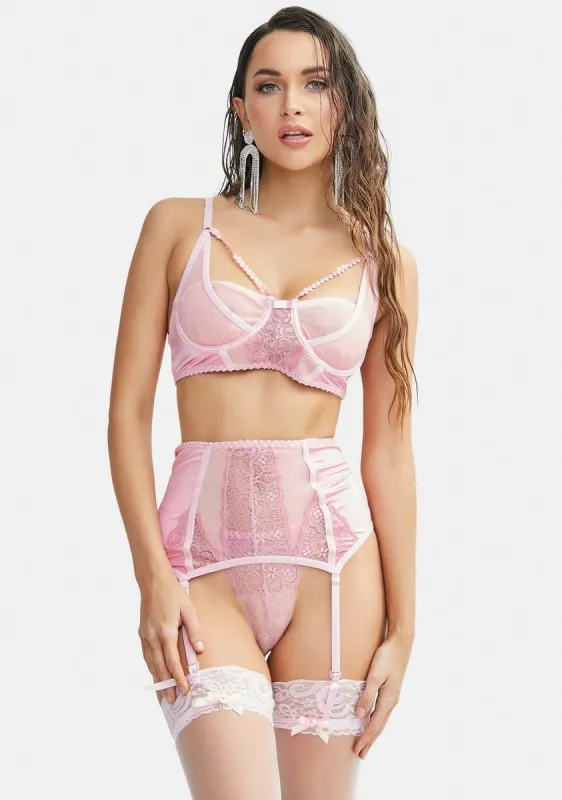 Sweet Daisy 3-Piece Garter Set sold by Dolls Kill