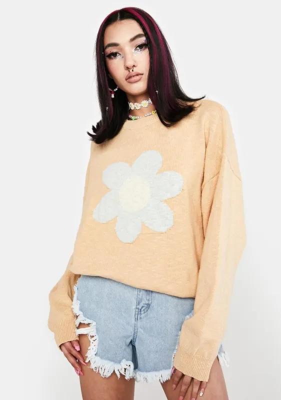 Dollop Of Me Knit Sweater sold by Dolls Kill
