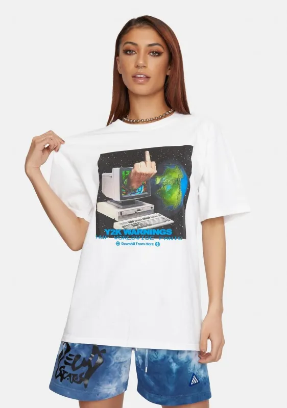Y2K Day Short Sleeve Graphic Tee sold by Dolls Kill