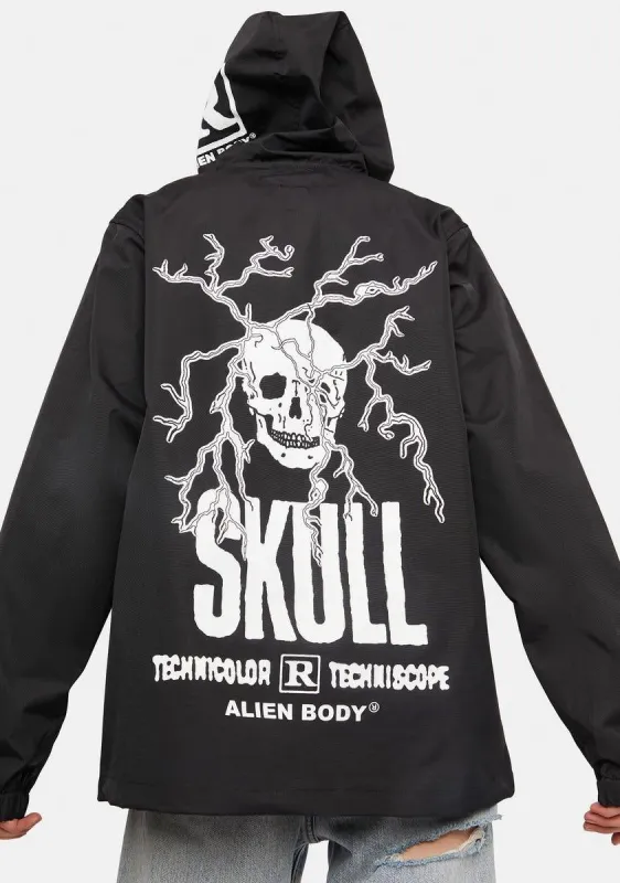 Techniskull Lightweight Anorak sold by Dolls Kill