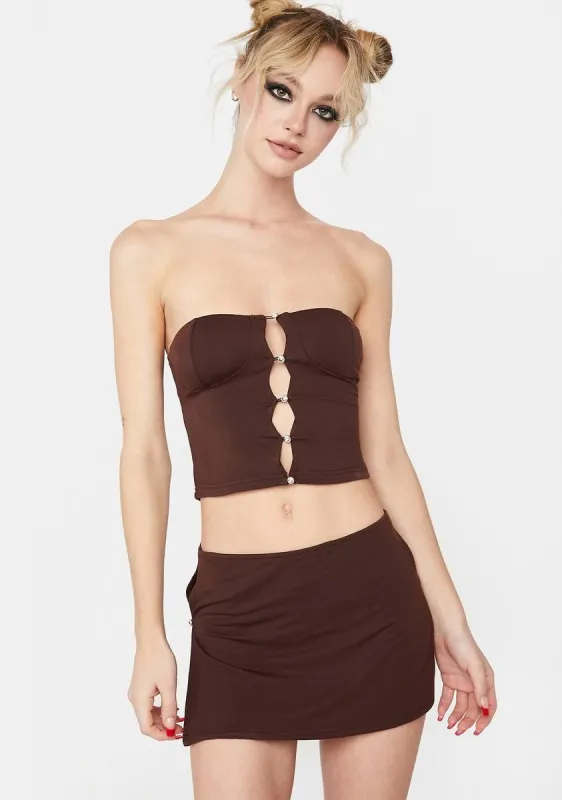 You'll Keep A Secret Skirt Set sold by Dolls Kill