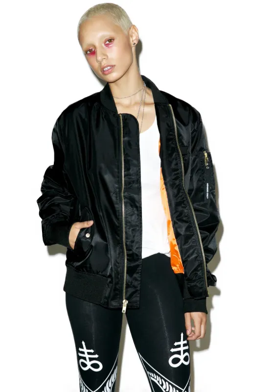 MA-1 Bomber Jacket sold by Dolls Kill