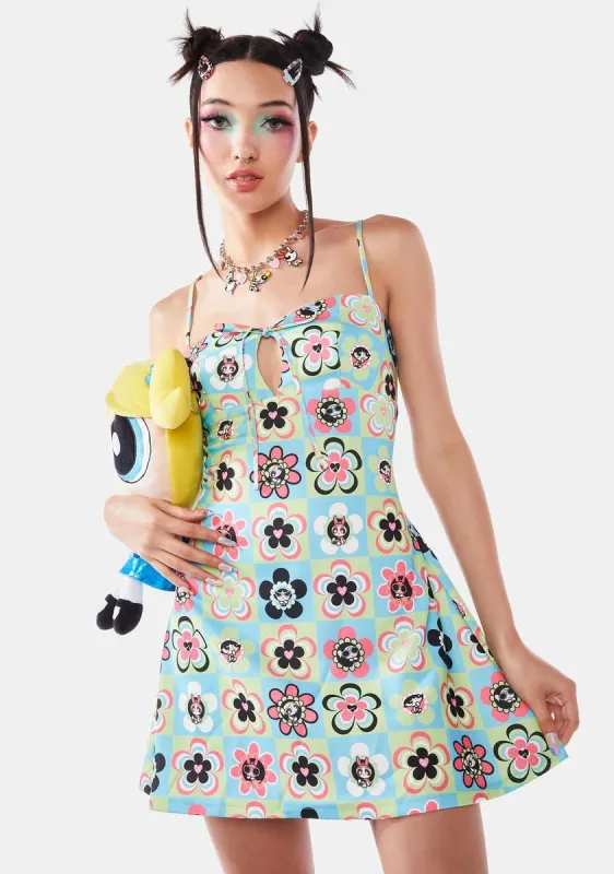 Power Of The Flower Mini Dress sold by Dolls Kill