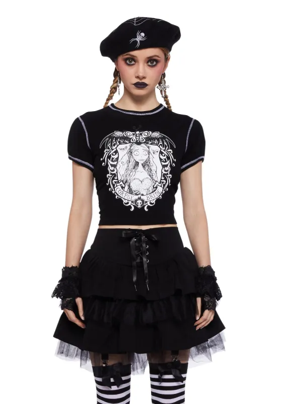 Holy Vow Baby Tee sold by Dolls Kill
