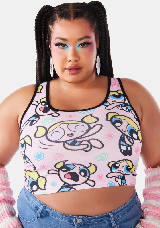 Plus No Troubles Bubbles Tank Top sold by Dolls Kill