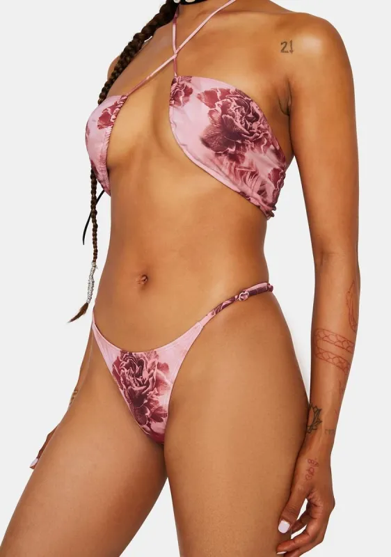 Vintage Rose Bikini Bottoms sold by Dolls Kill