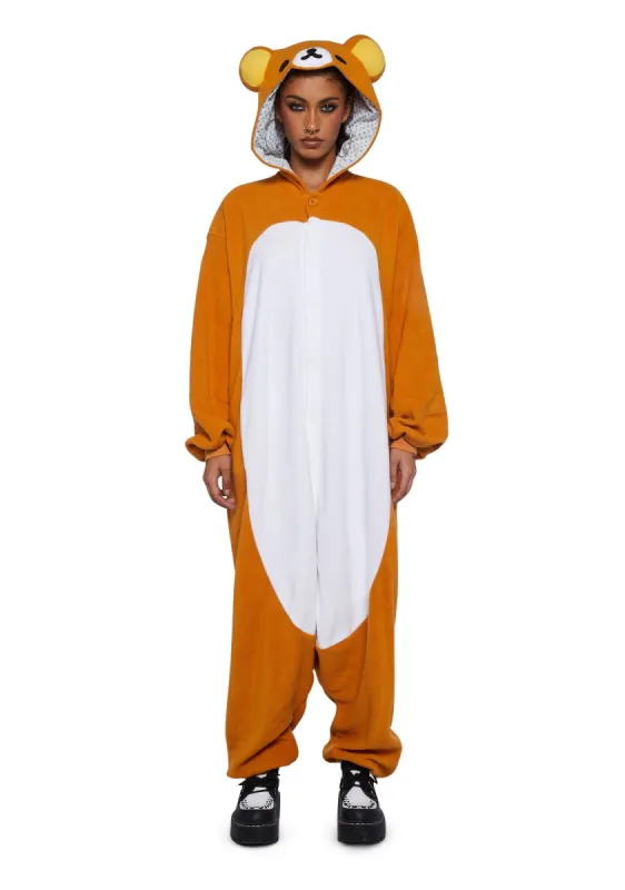 Rilakkuma Kigurumi Onesie sold by Dolls Kill