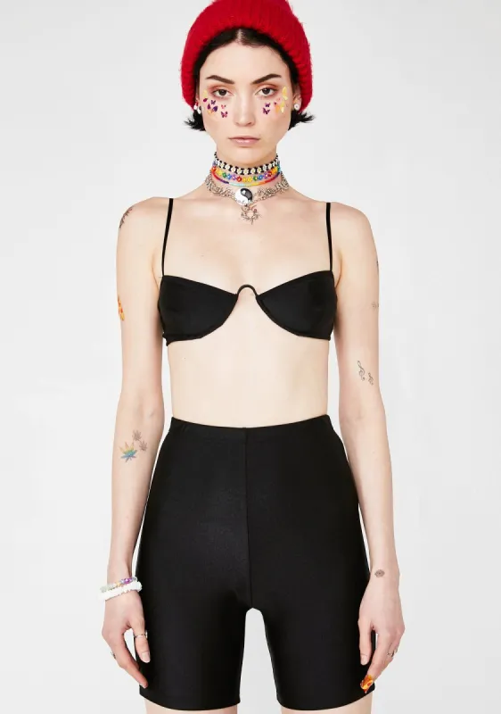 Baddie In Control Bra Set sold by Dolls Kill