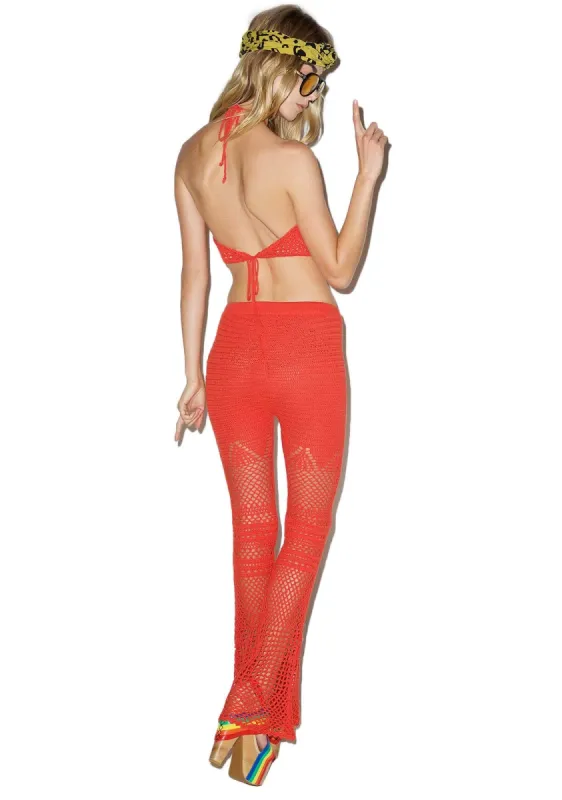 Mixed Messages Pants sold by Dolls Kill