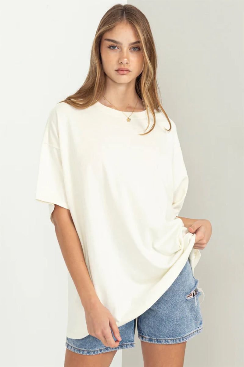 Oversize Boyfriend Tee sold by Double Zero product image thumbnail 3