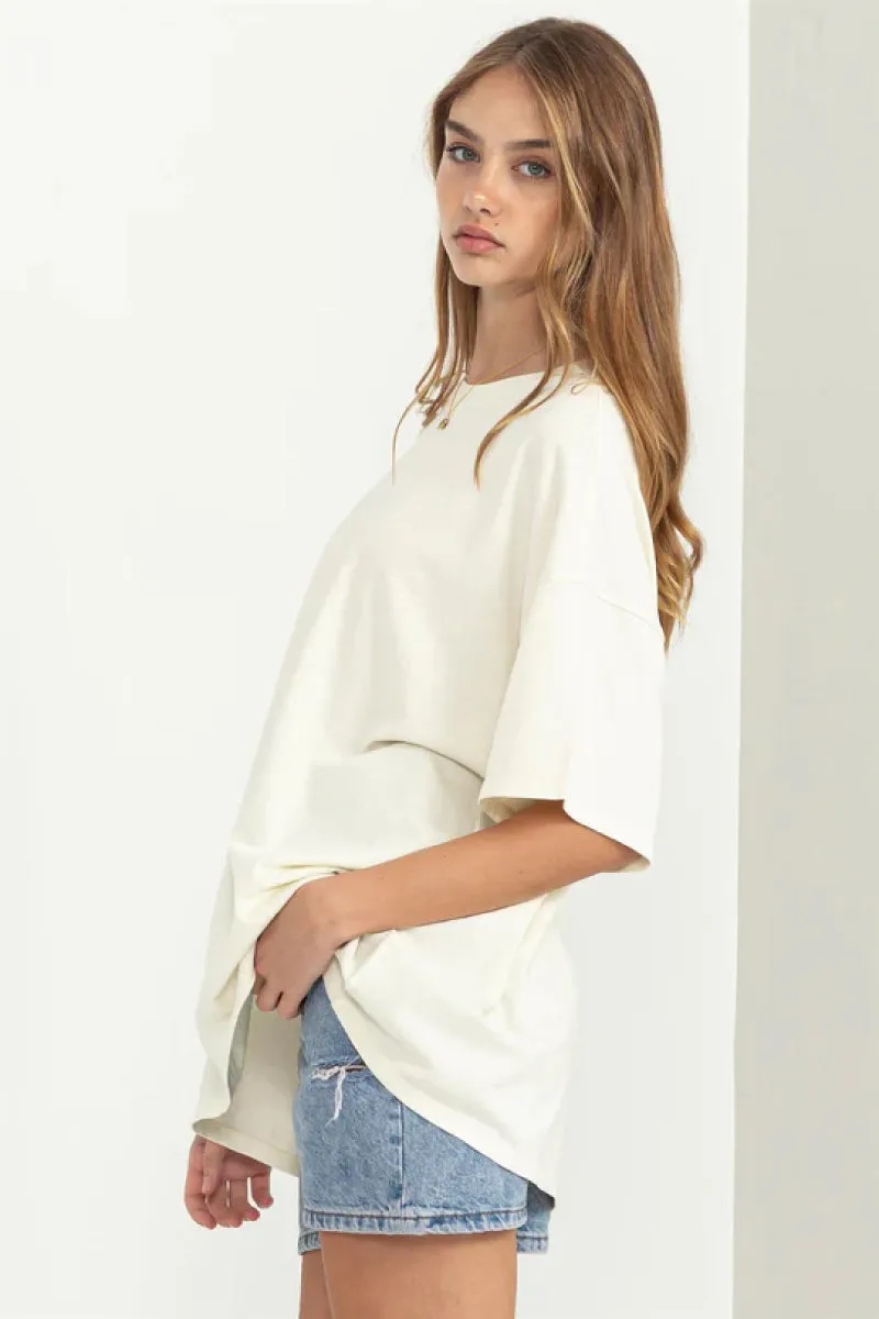 Oversize Boyfriend Tee sold by Double Zero product image thumbnail 2