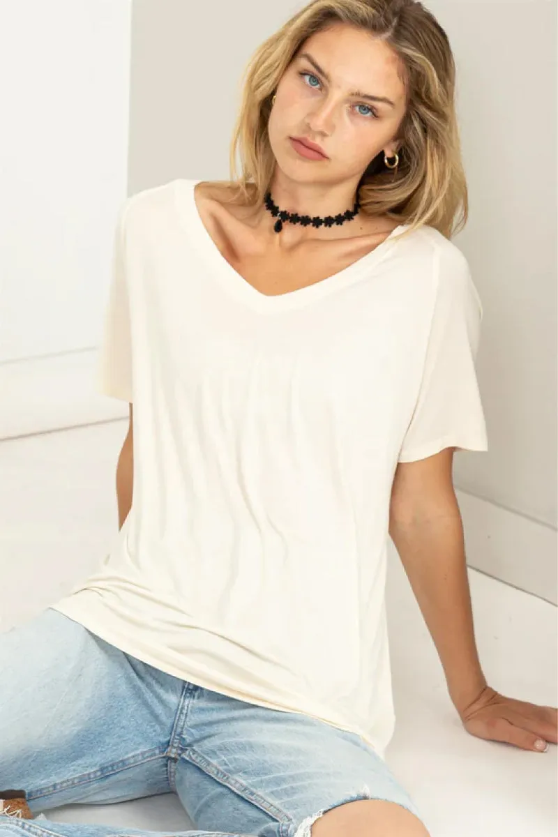 Drapey Tee sold by Double Zero