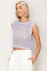 Open Stitch Knit Vest sold by Double Zero
