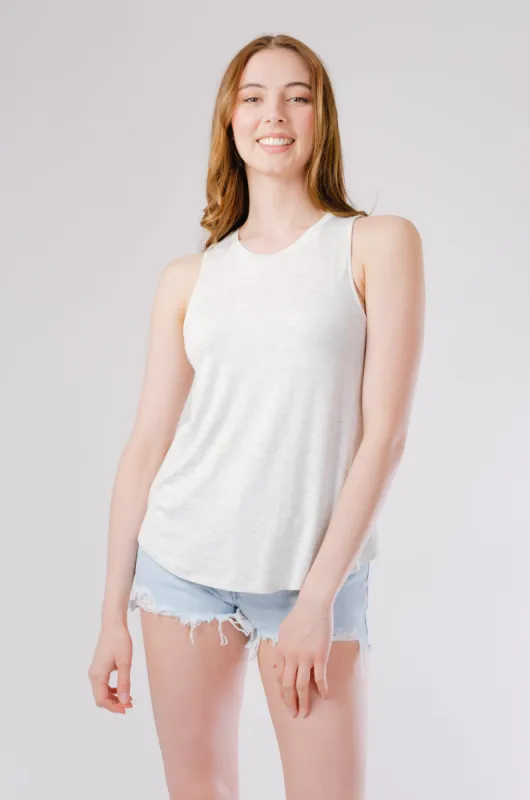 Drew Draped Tank sold by Double Zero