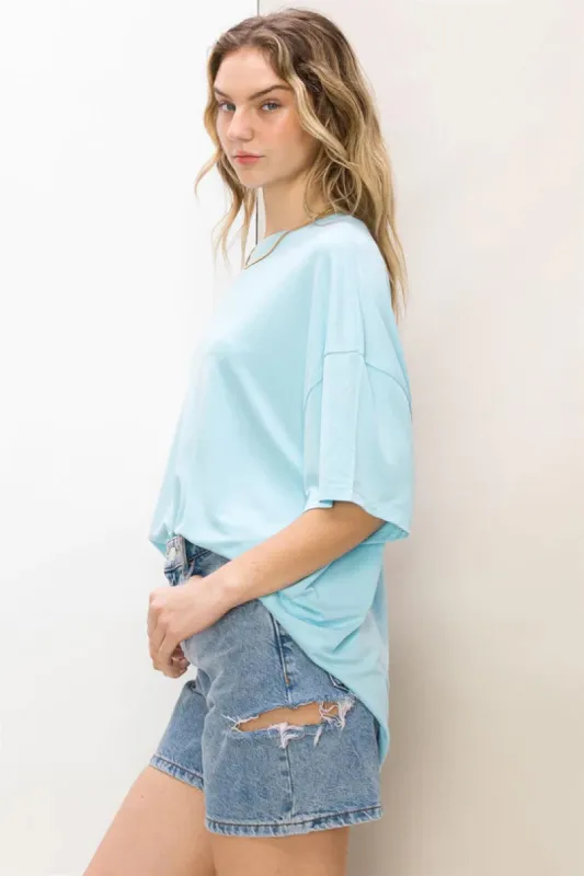 Oversize Crew Tee sold by Double Zero