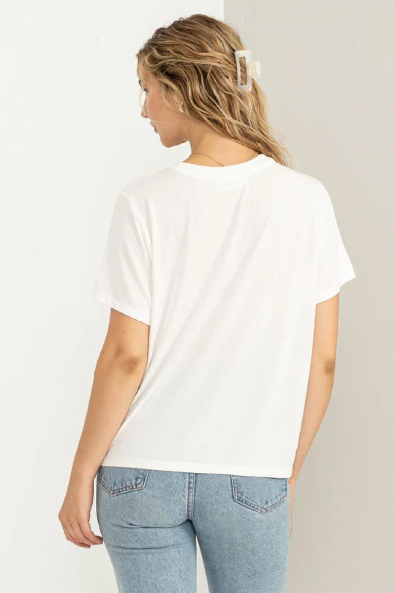 Crew Tee sold by Double Zero product image thumbnail 4