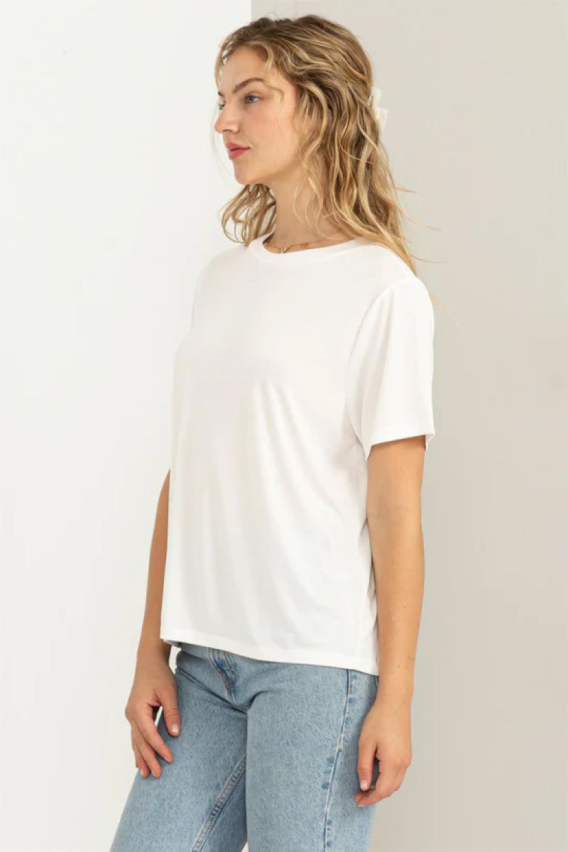 Crew Tee sold by Double Zero product image thumbnail 2