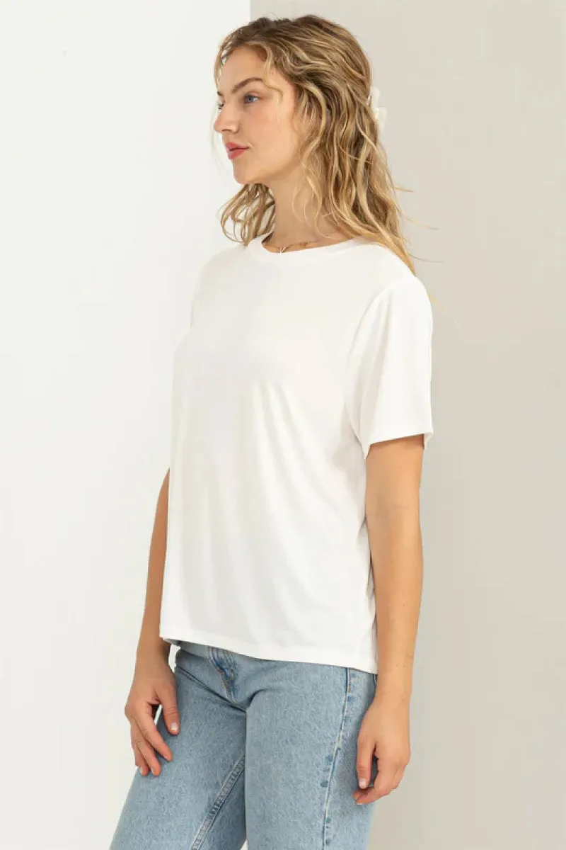 Crew Tee sold by Double Zero product image thumbnail 2