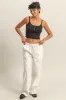 Snap Front Tank Top sold by Double Zero