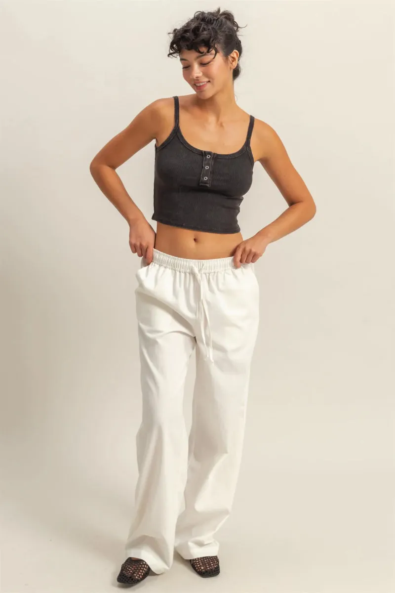 Snap Front Tank Top sold by Double Zero product image thumbnail 4