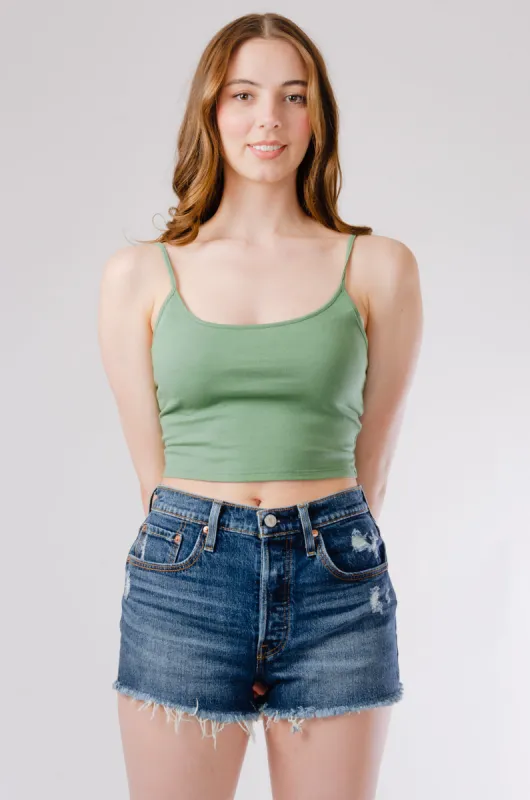 Frankie Crop Tank sold by Double Zero