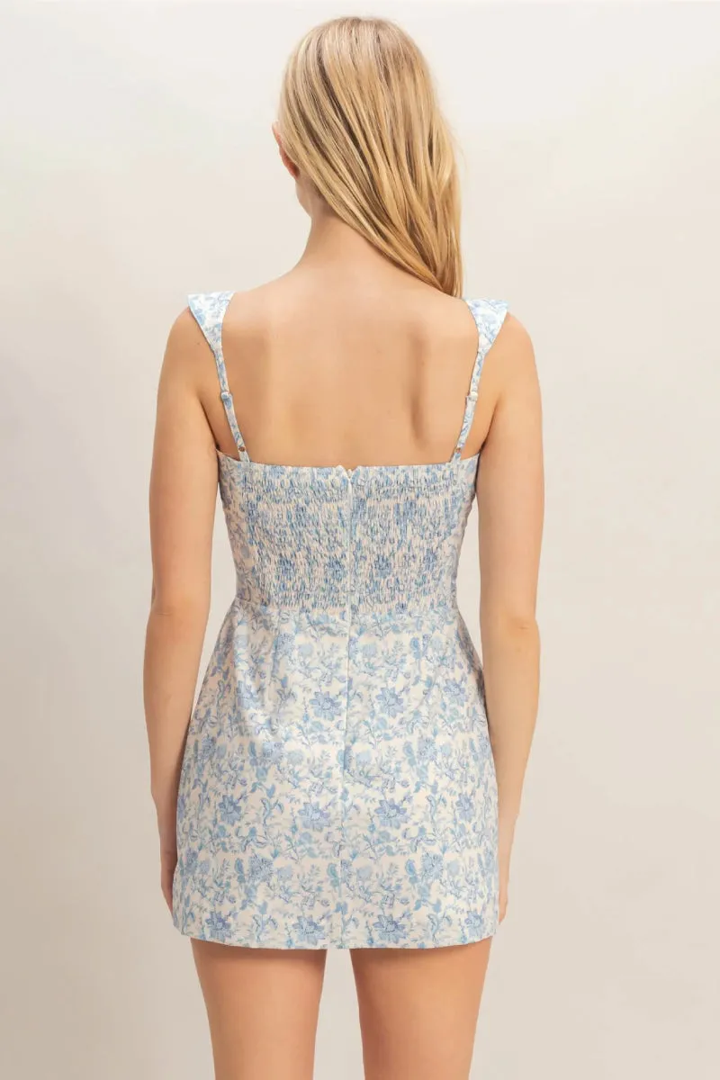 Floral Skort Romper sold by Double Zero product image thumbnail 3