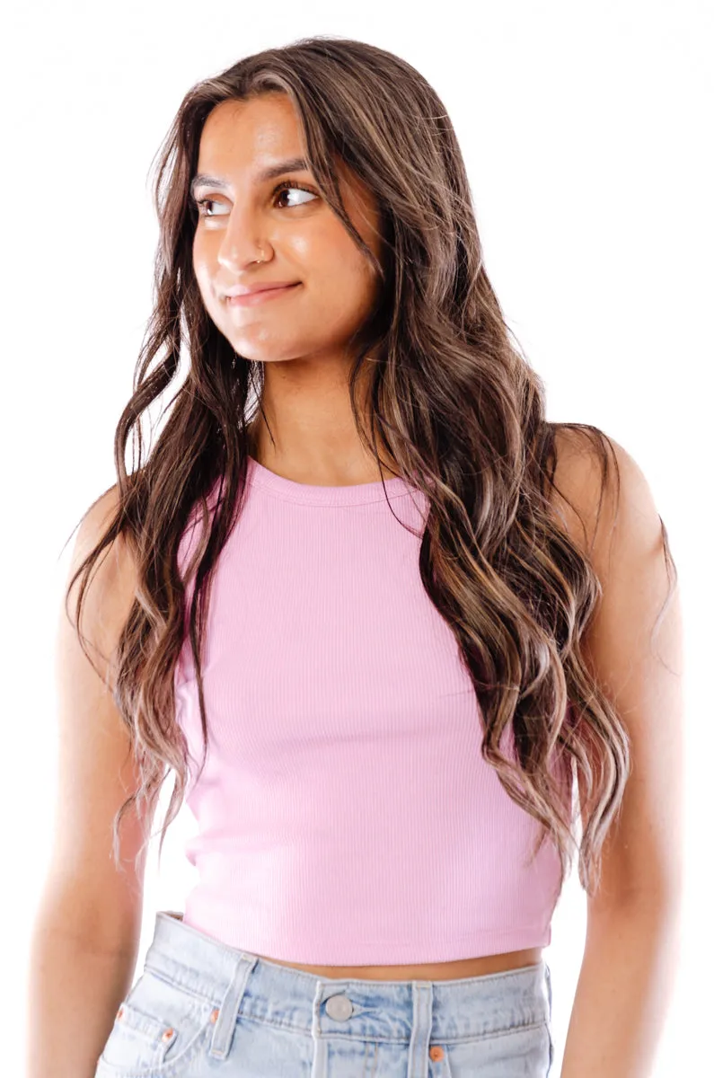 Ribbed Crop Tank Top sold by Double Zero product image thumbnail 2