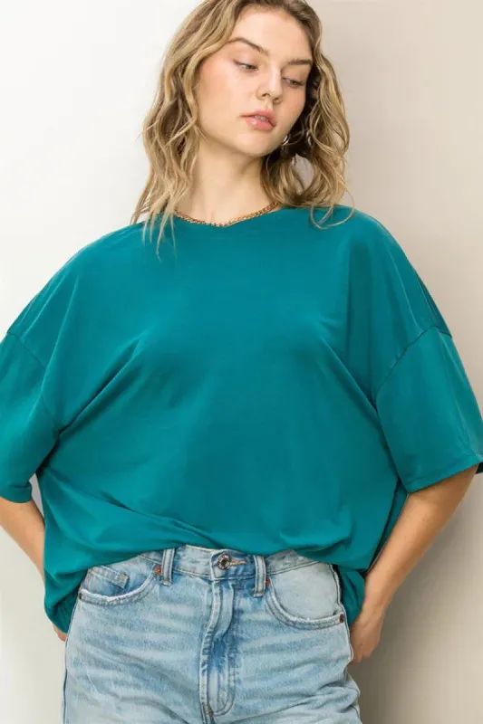 Oversize Crew Tee sold by Double Zero