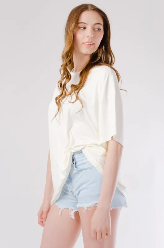 Oversize Crew Tee sold by Double Zero