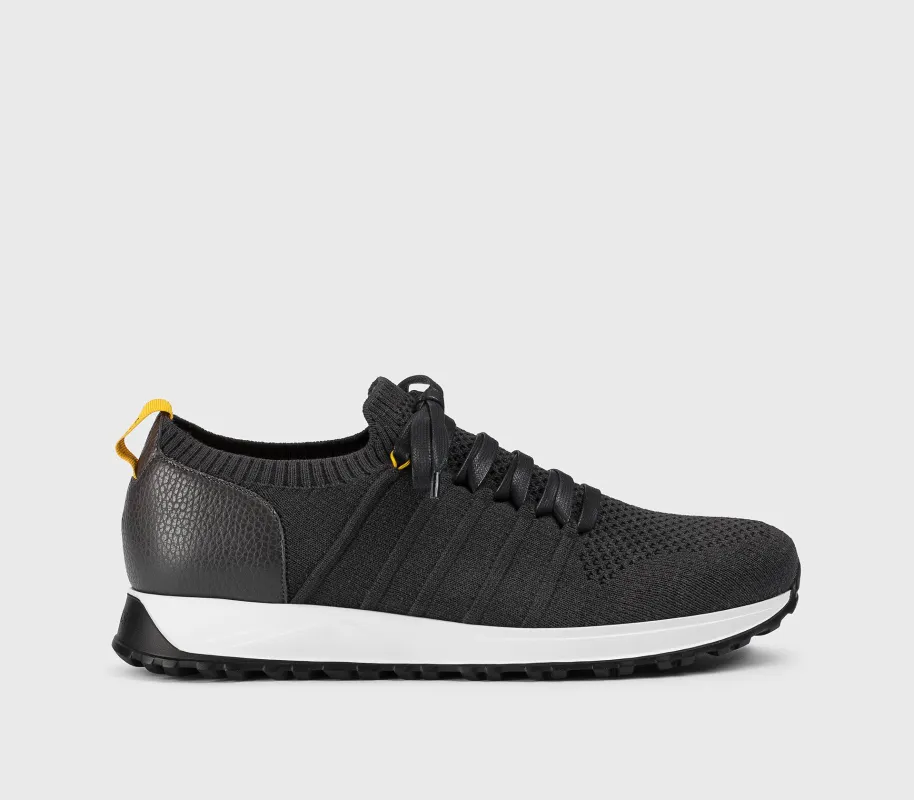 DU3222SYDNPZ830NN38 - Sneaker in tessuto tecnico e pelle grigia made by Doucal's