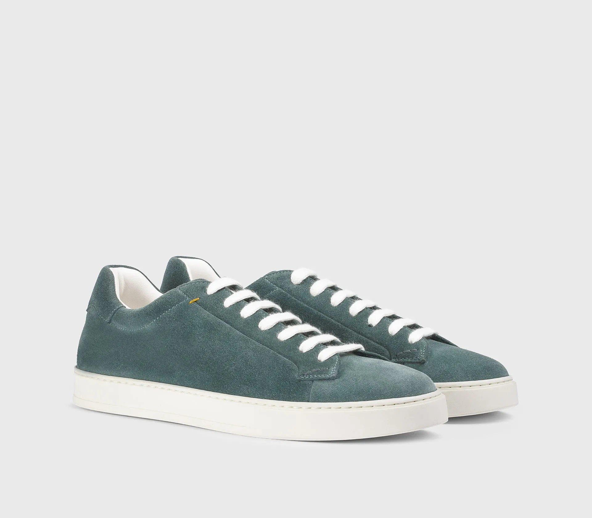 DU3552SPENUF009EB34 - Sneaker in suede blu "horizon" sold by Doucal's product image thumbnail 3