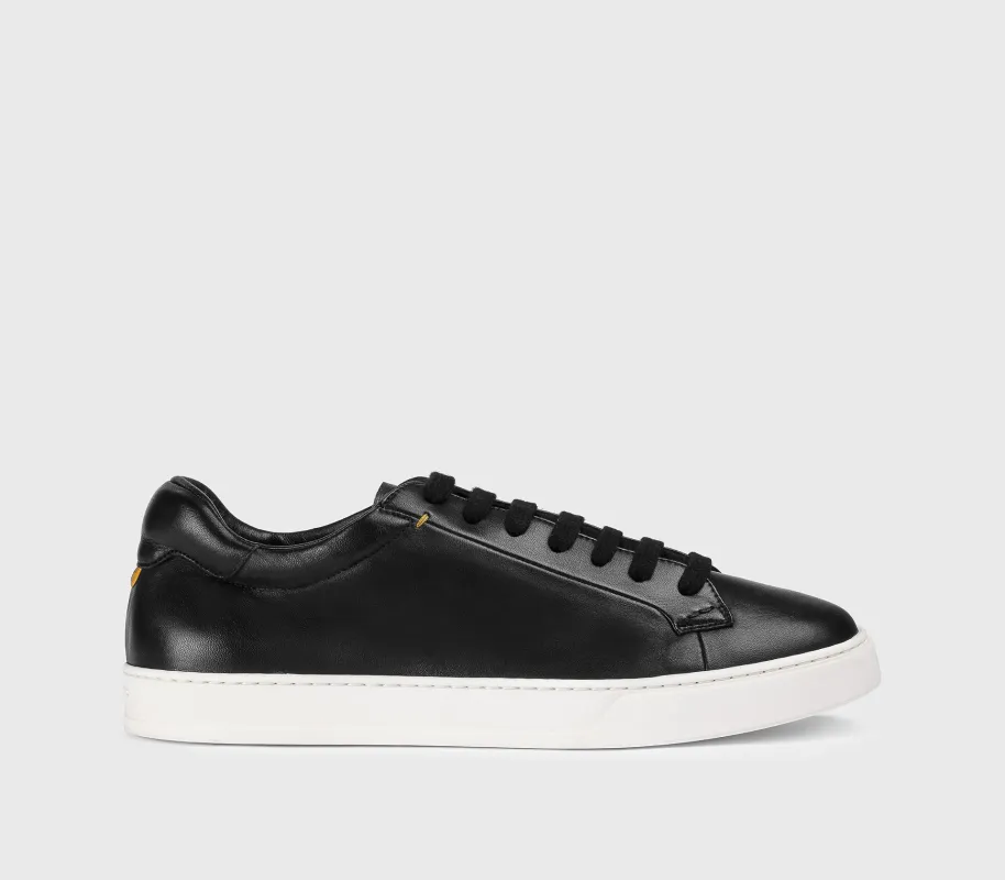 DU3552SPENUF281EN00 - Sneaker in pelle nera made by Doucal's