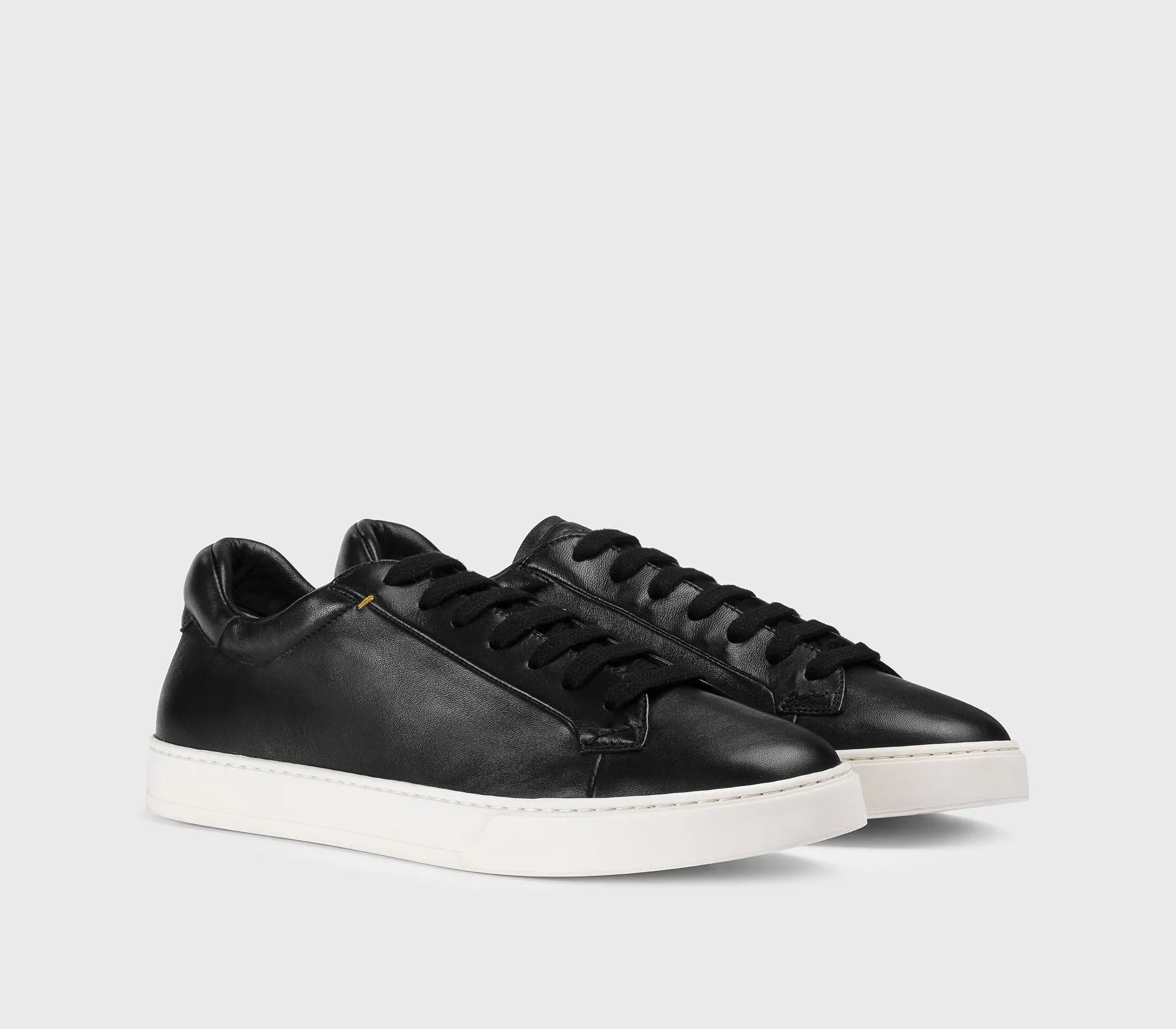 DU3552SPENUF281EN00 - Sneaker in pelle nera sold by Doucal's product image thumbnail 3