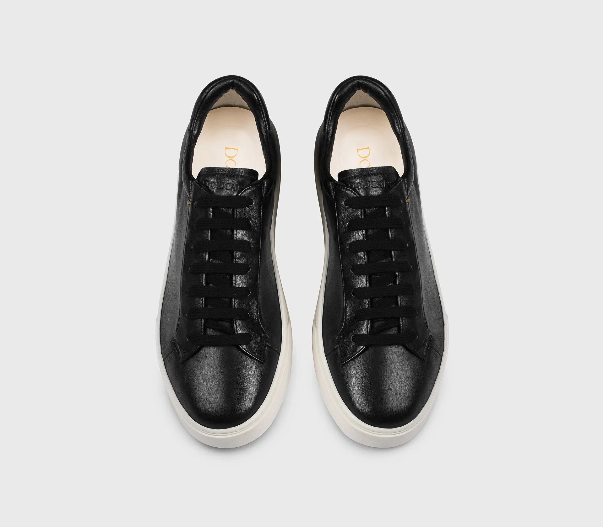 DU3552SPENUF281EN00 - Sneaker in pelle nera sold by Doucal's product image thumbnail 2