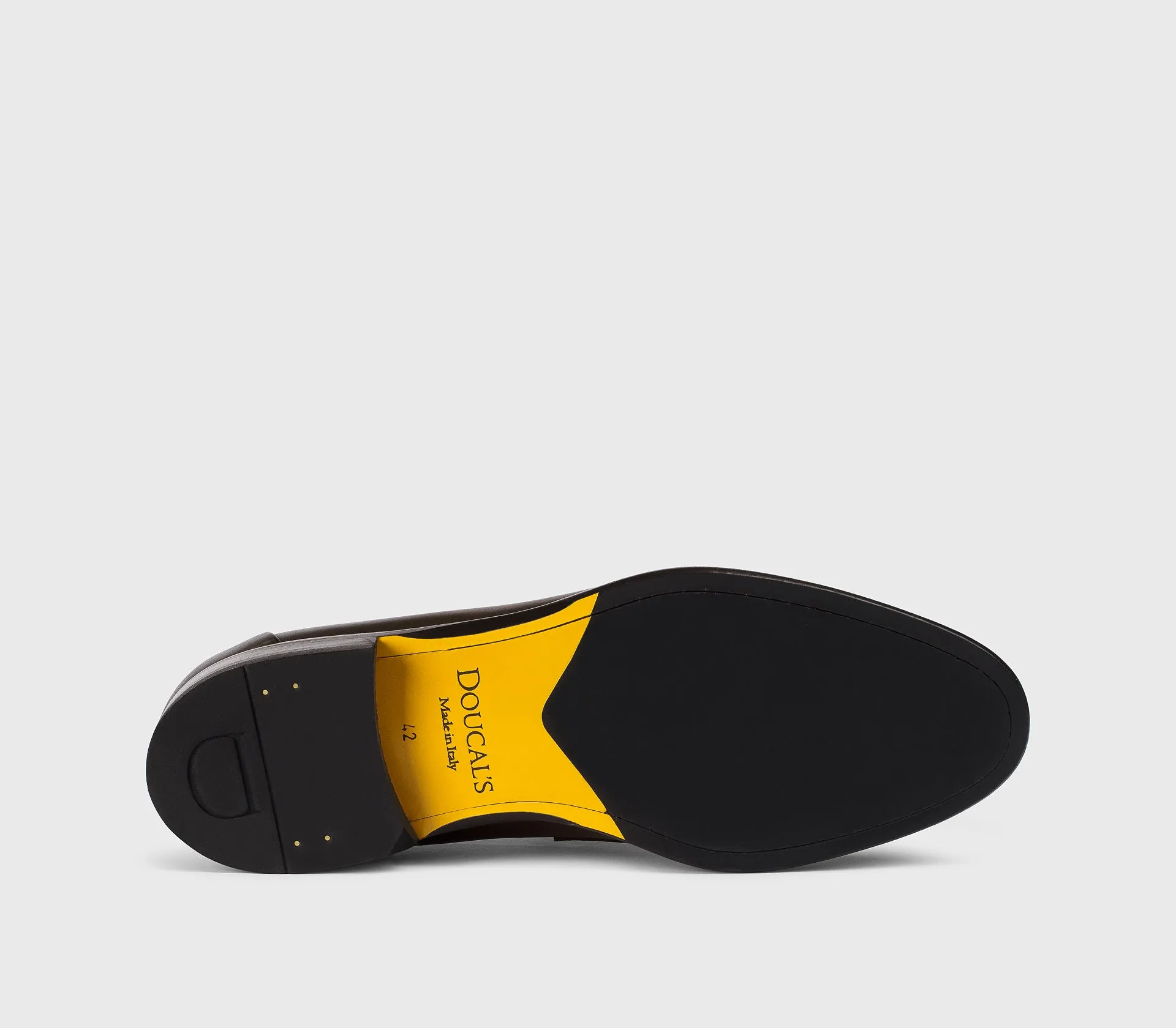 DU3478FREDUF159TM45 - Mocassino con frangia in pelle marrone "wood" sold by Doucal's product image thumbnail 4