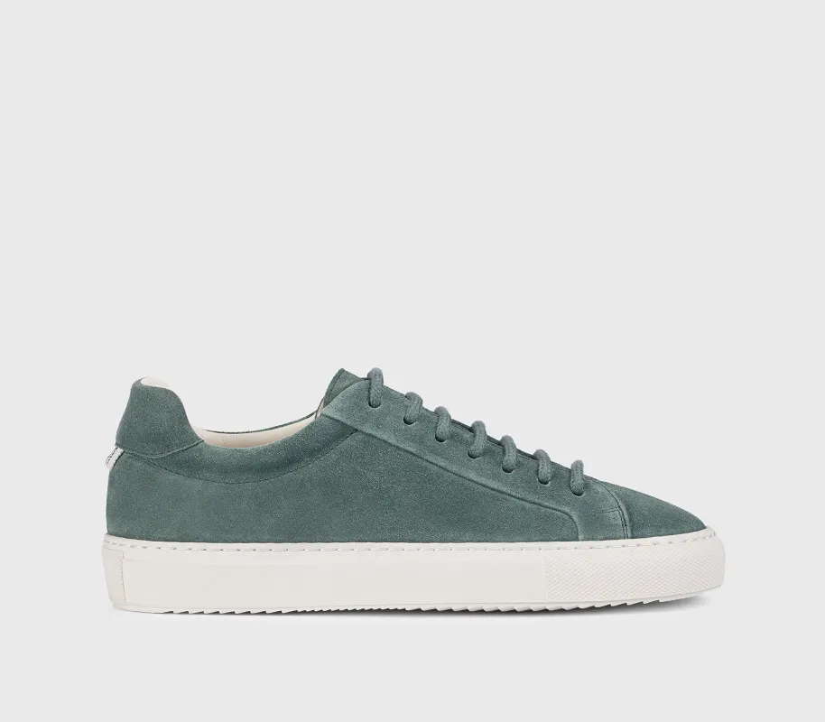 DD8901JESSUF229EB34 - Sneaker in suede blu "horizon" made by Doucal's