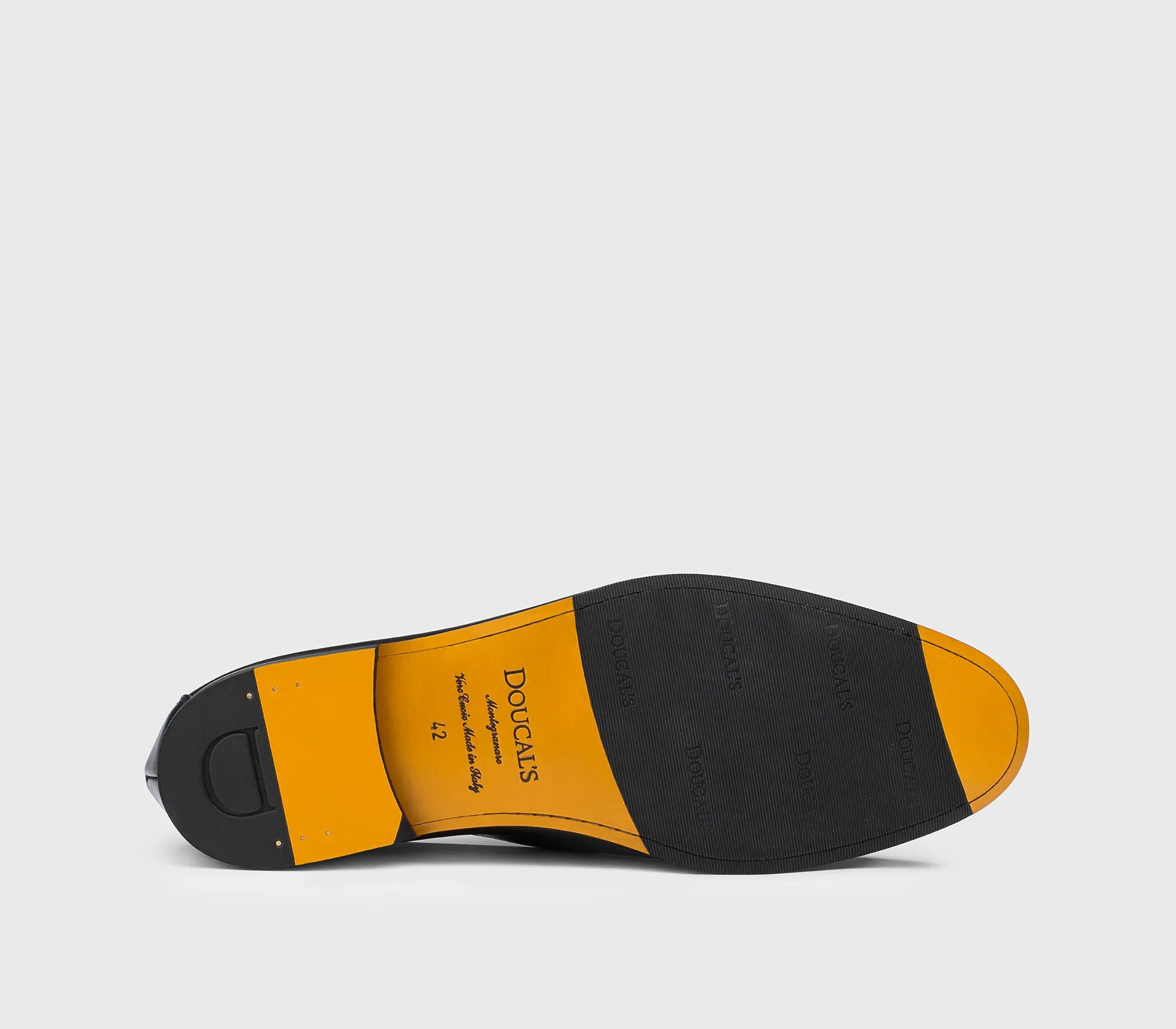 DU1080PANNUF159NN00 - Mocassino con nappine in pelle nero sold by Doucal's product image thumbnail 4