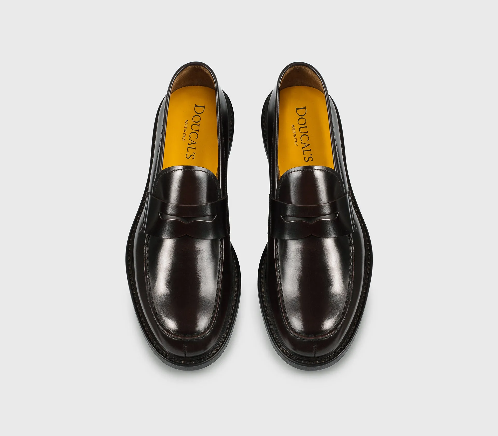 DU2405PHOEUY007TM04 - Mocassino in pelle marrone sold by Doucal's product image thumbnail 2