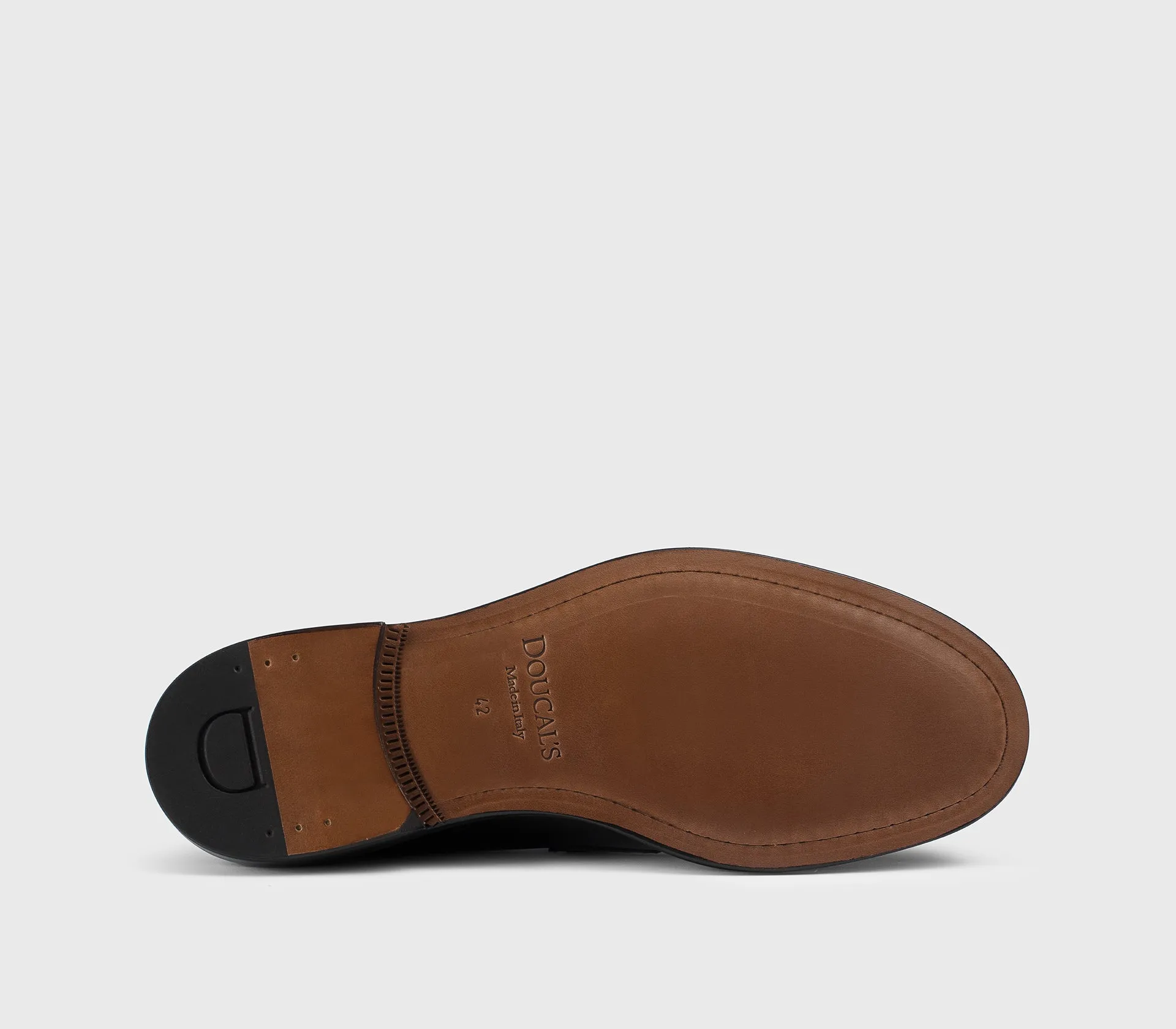 DU2405PHOEUY007TM04 - Mocassino in pelle marrone sold by Doucal's product image thumbnail 4