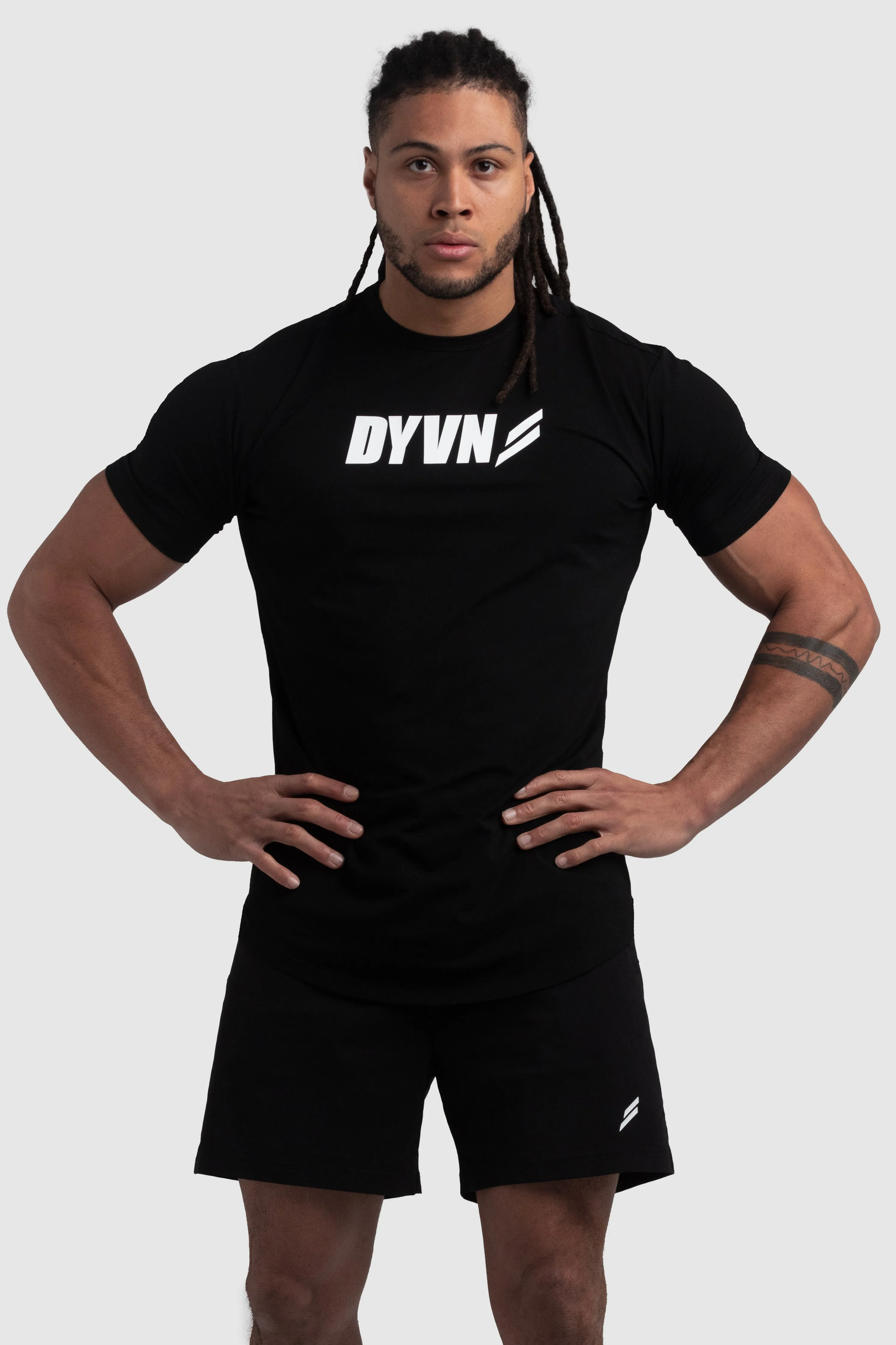 DYVN Drop Tee 'Prime' - Black sold by DOYOUEVEN product image thumbnail 2