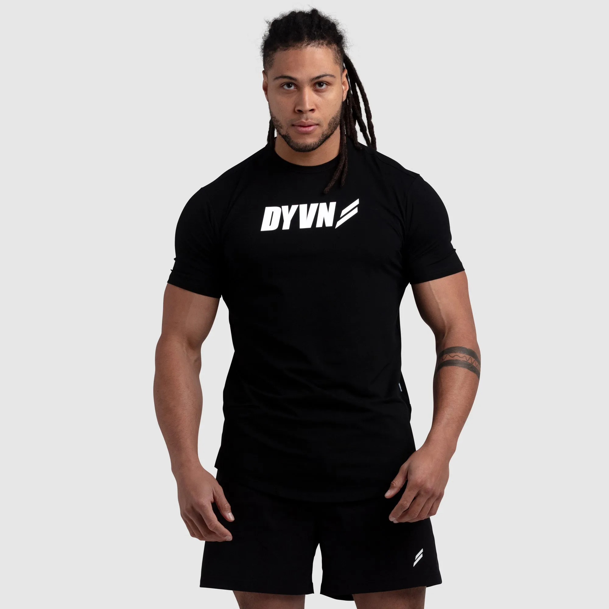 DYVN Drop Tee 'Prime' - Black sold by DOYOUEVEN