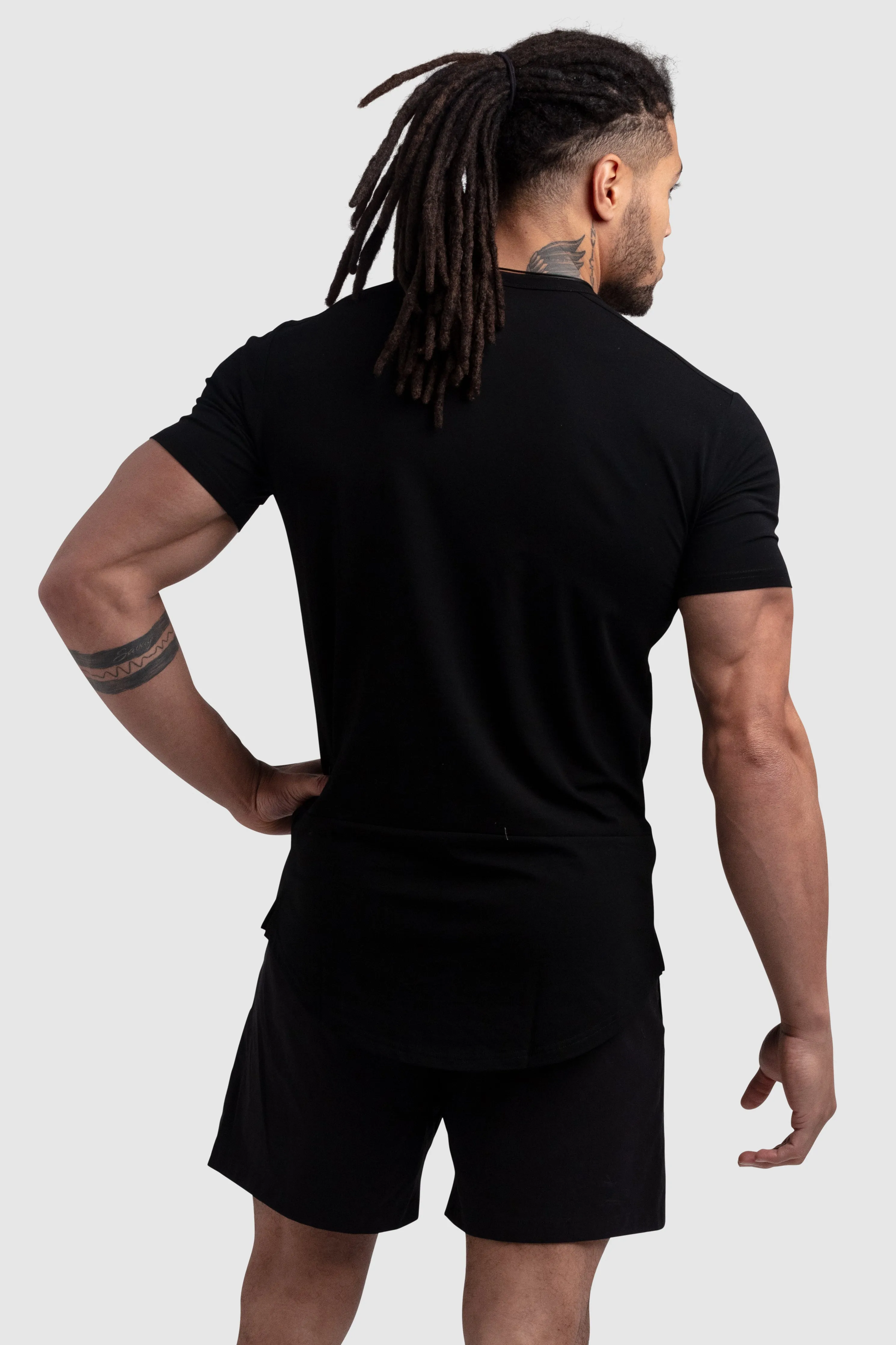 DYVN Drop Tee 'Prime' - Black sold by DOYOUEVEN product image thumbnail 4