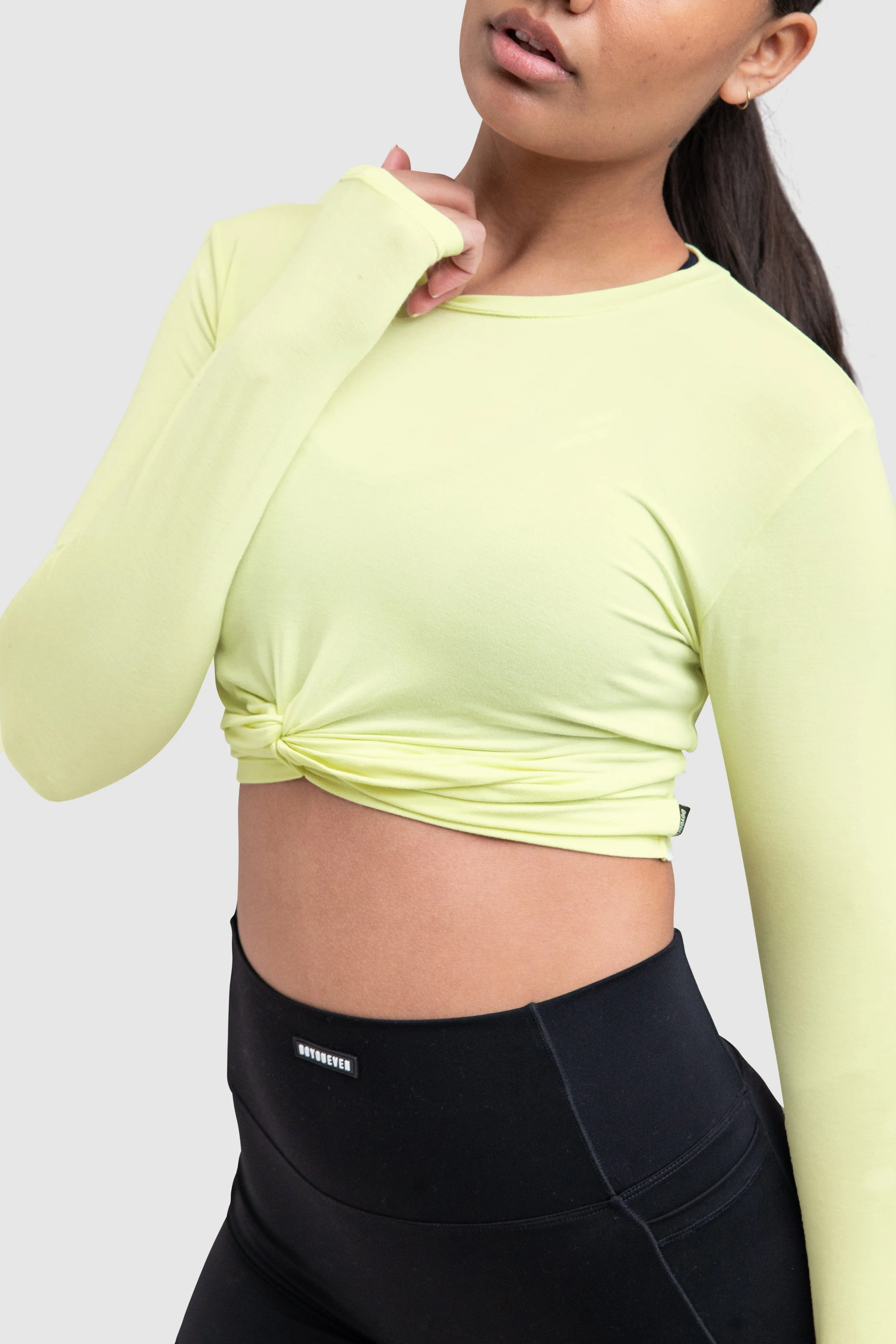 Desire Longsleeve - Yellow sold by DOYOUEVEN product image thumbnail 3