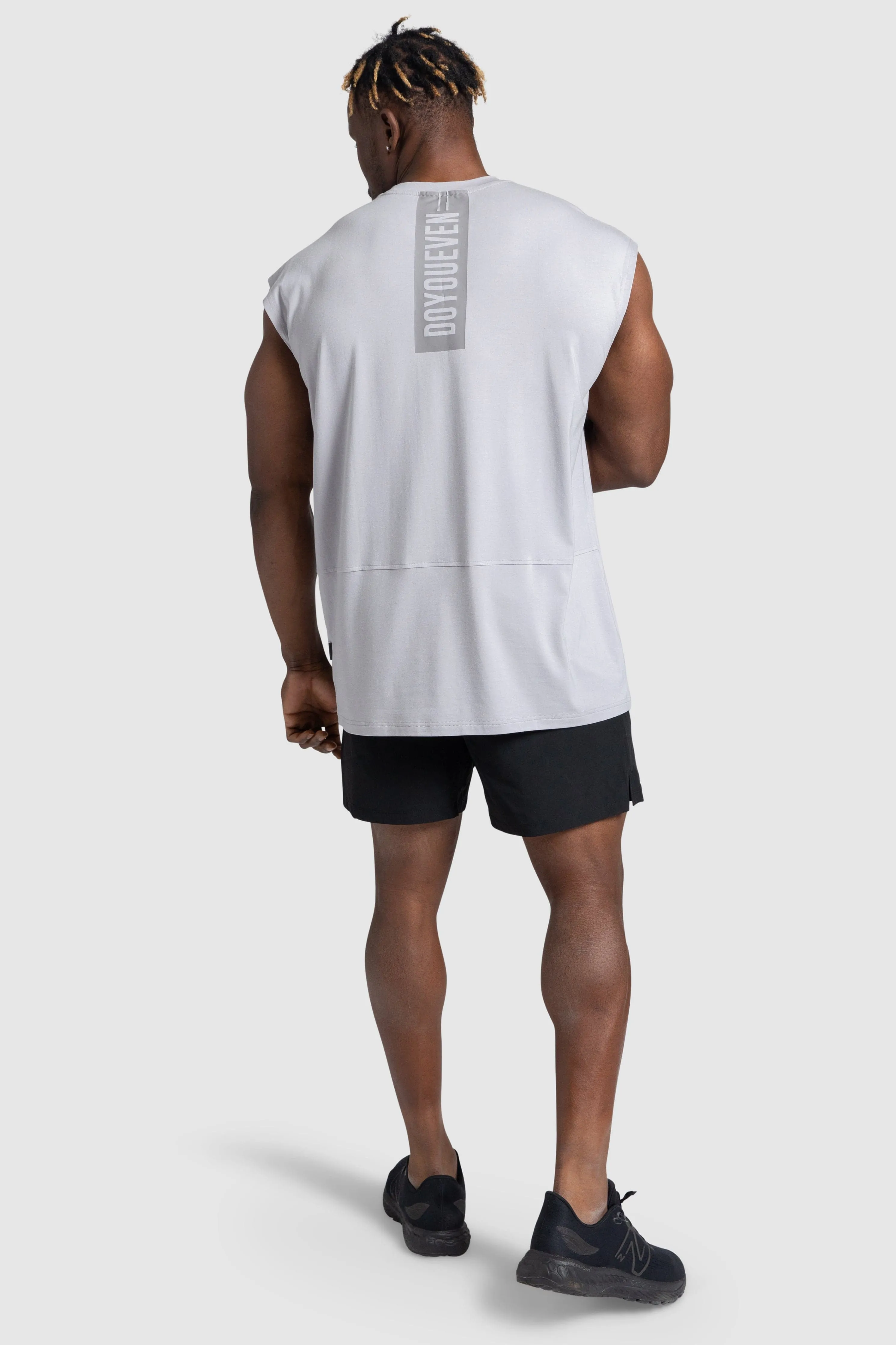 Energy Oversize Cutoff Tank - Grey sold by DOYOUEVEN product image thumbnail 3