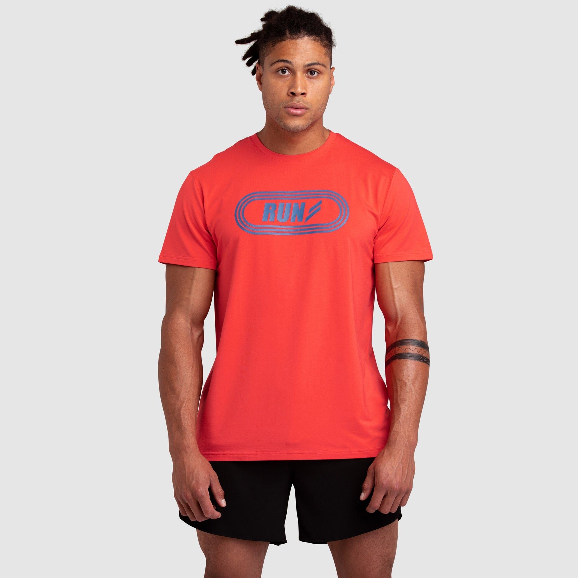 Run Regular Fit Tee - Fire Red sold by DOYOUEVEN product image thumbnail 2